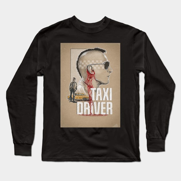 Travis Bickle Long Sleeve T-Shirt by theusher